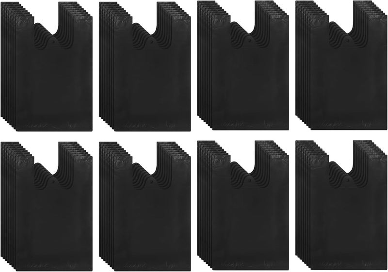 KRIZJUES Sanitary Napkin Disposal Bags 800pcs Women Personal Disposal Bags Sanitary Waste Bags With Handles for Feminine Products Sanitary Napkin Storage Bag (Black) - Image 1